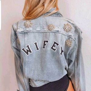 Wifey Denim Jacket Chosen by One Day